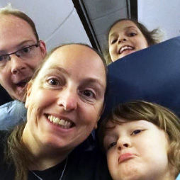 Flying with kids